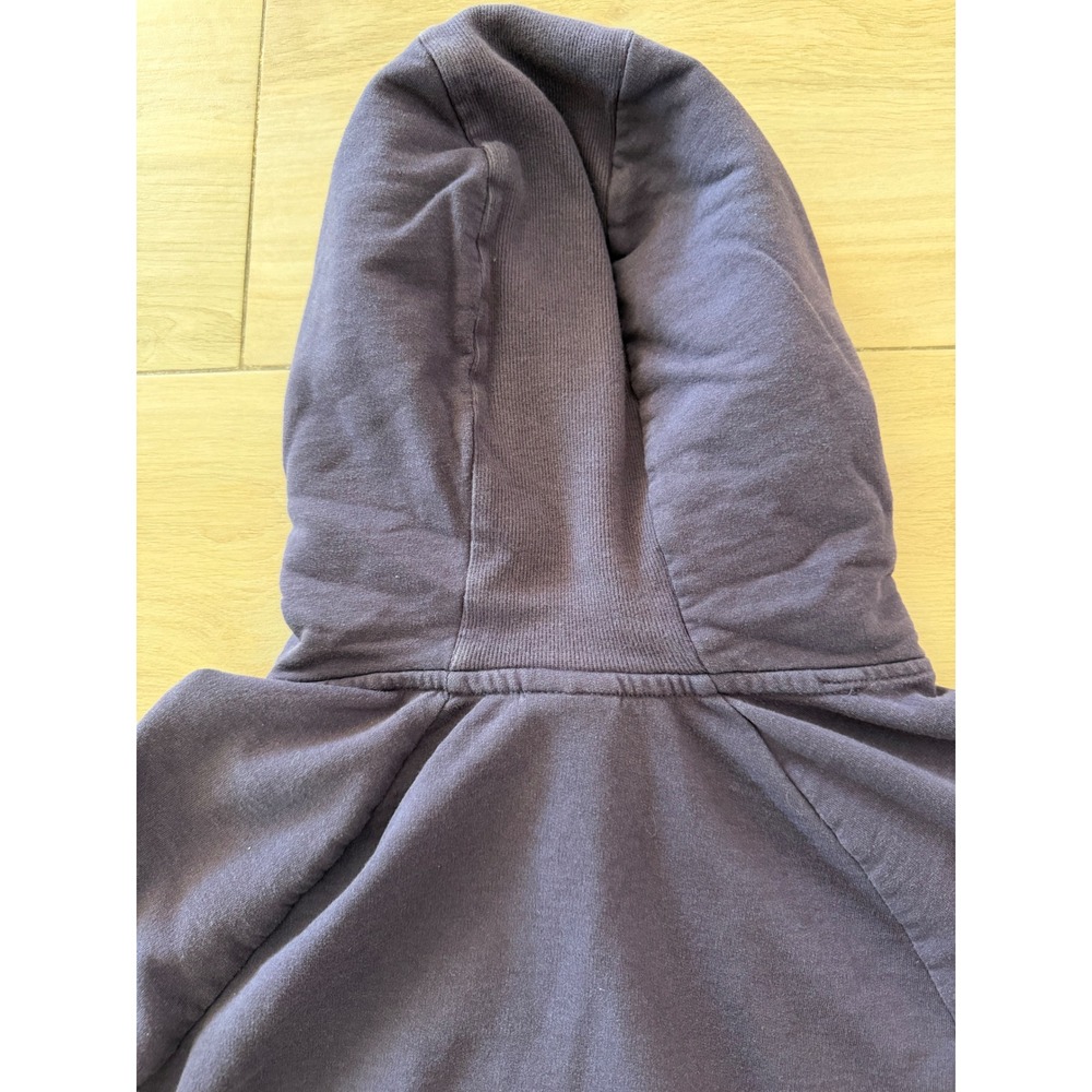 Gymshark Womens Training Cropped Hoodie Plum Purple Raglan Pullover Small - Picture 6 of 6